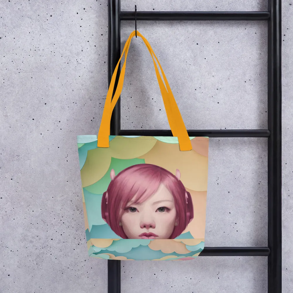 Pink Head TheTravelQuintessential Tote bag