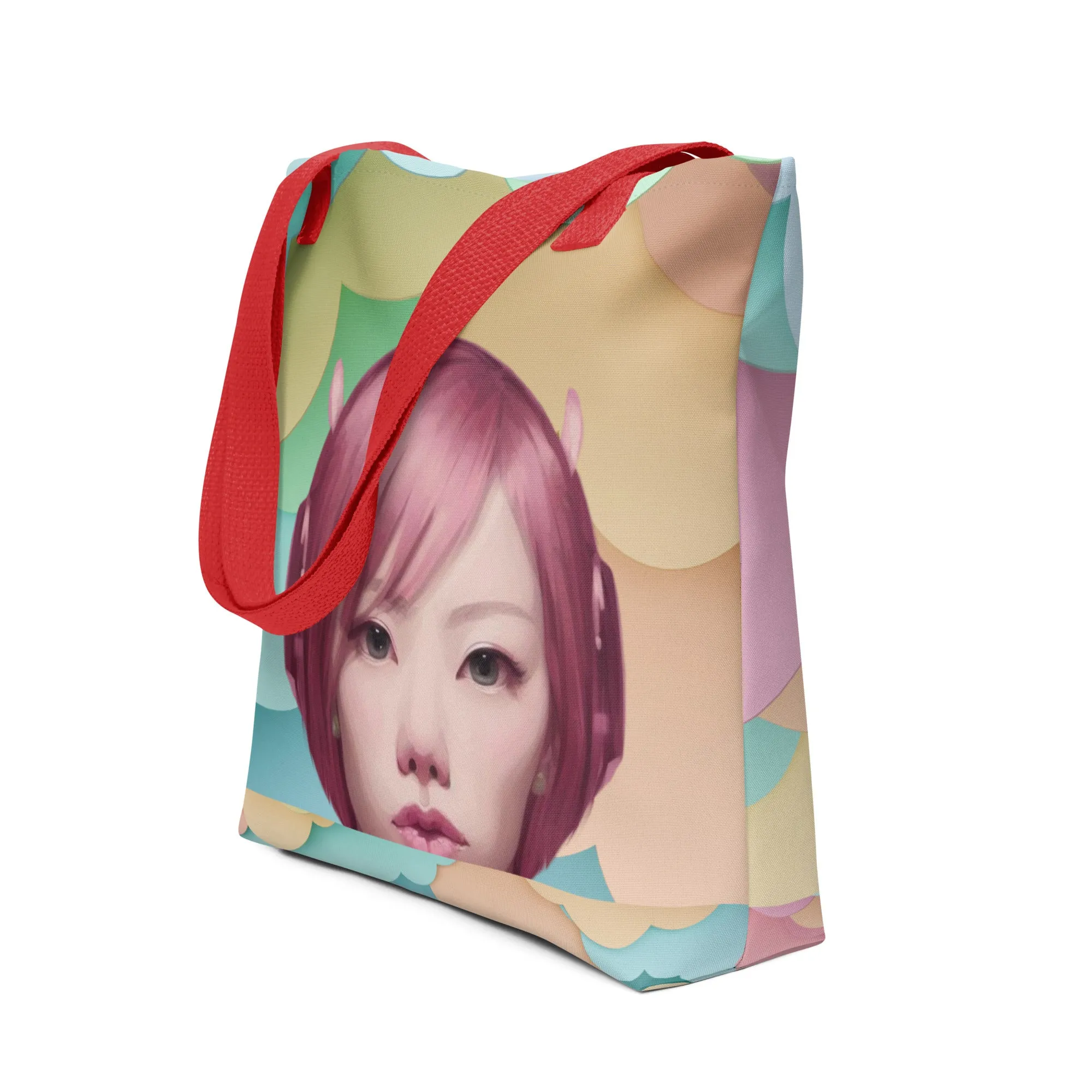 Pink Head TheTravelQuintessential Tote bag