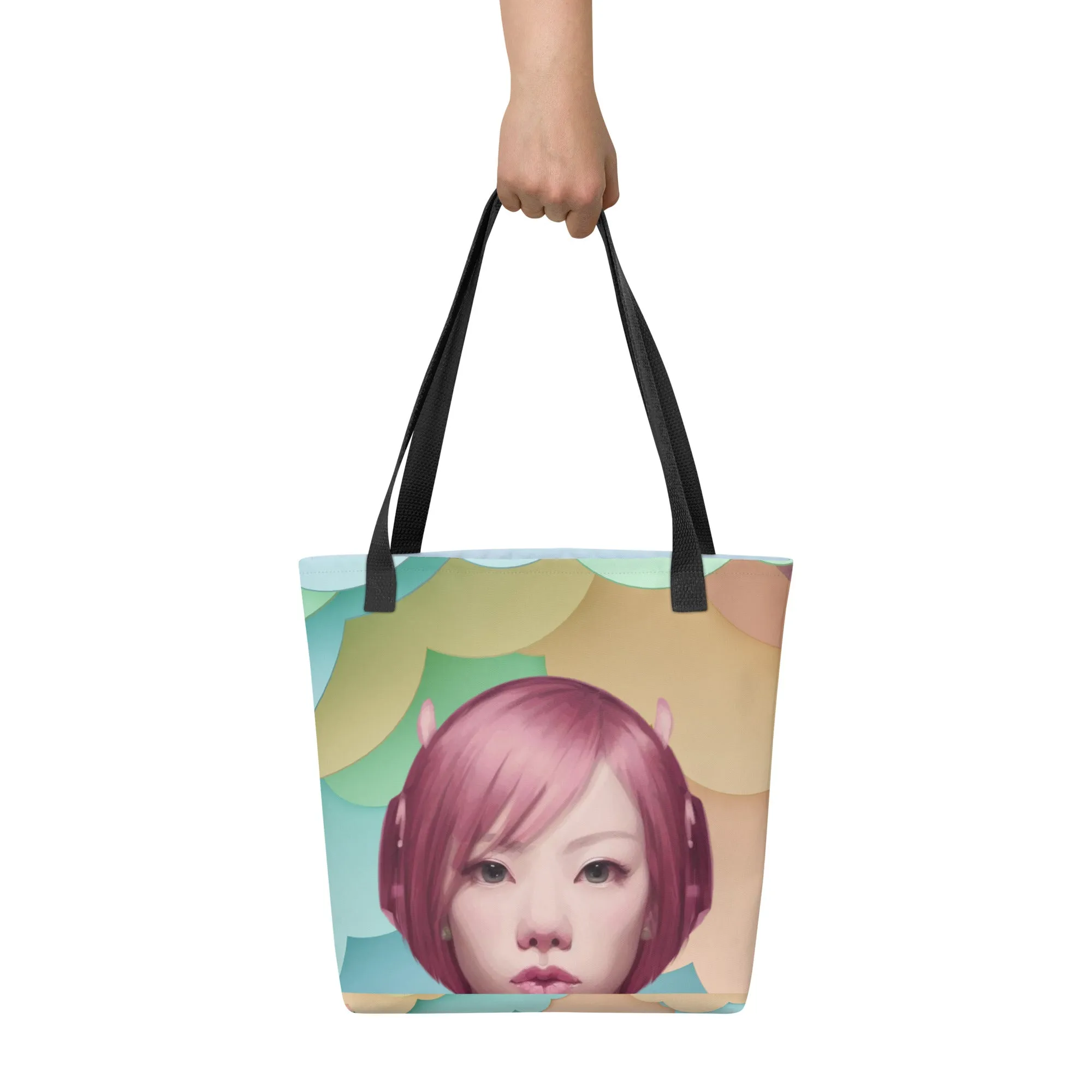 Pink Head TheTravelQuintessential Tote bag