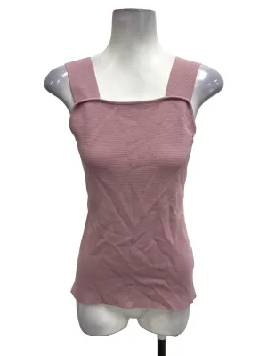 Pink Knit Tank Top OSN
