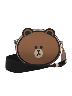 Pink Line Friends Cross Bag