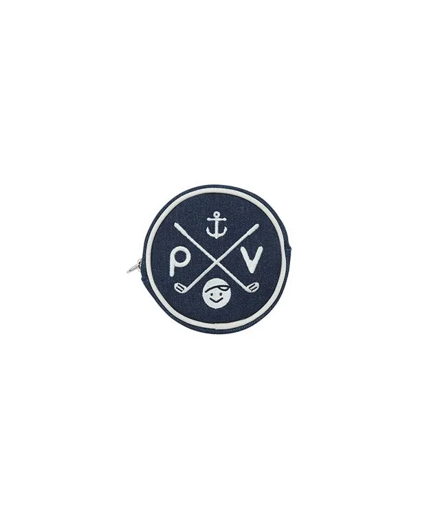 PIV'VEE Golf Ball Pouch - Ocean Navy