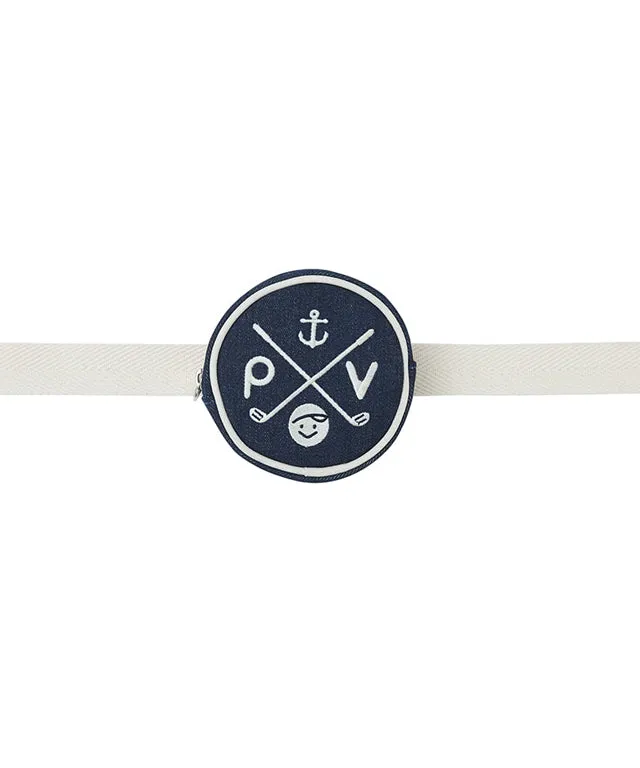PIV'VEE Golf Ball Pouch - Ocean Navy