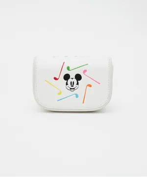 PIV'VEE Rainbow Mickey Distance Meter Bag - Cloud White