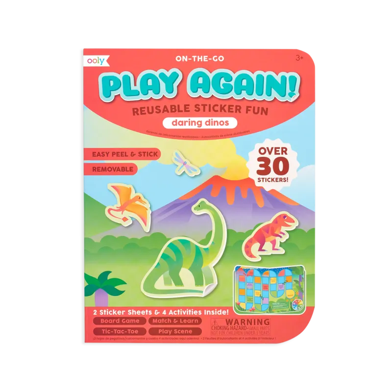 Play Again! Mini On The Go Activity Kit - Daring Dinos