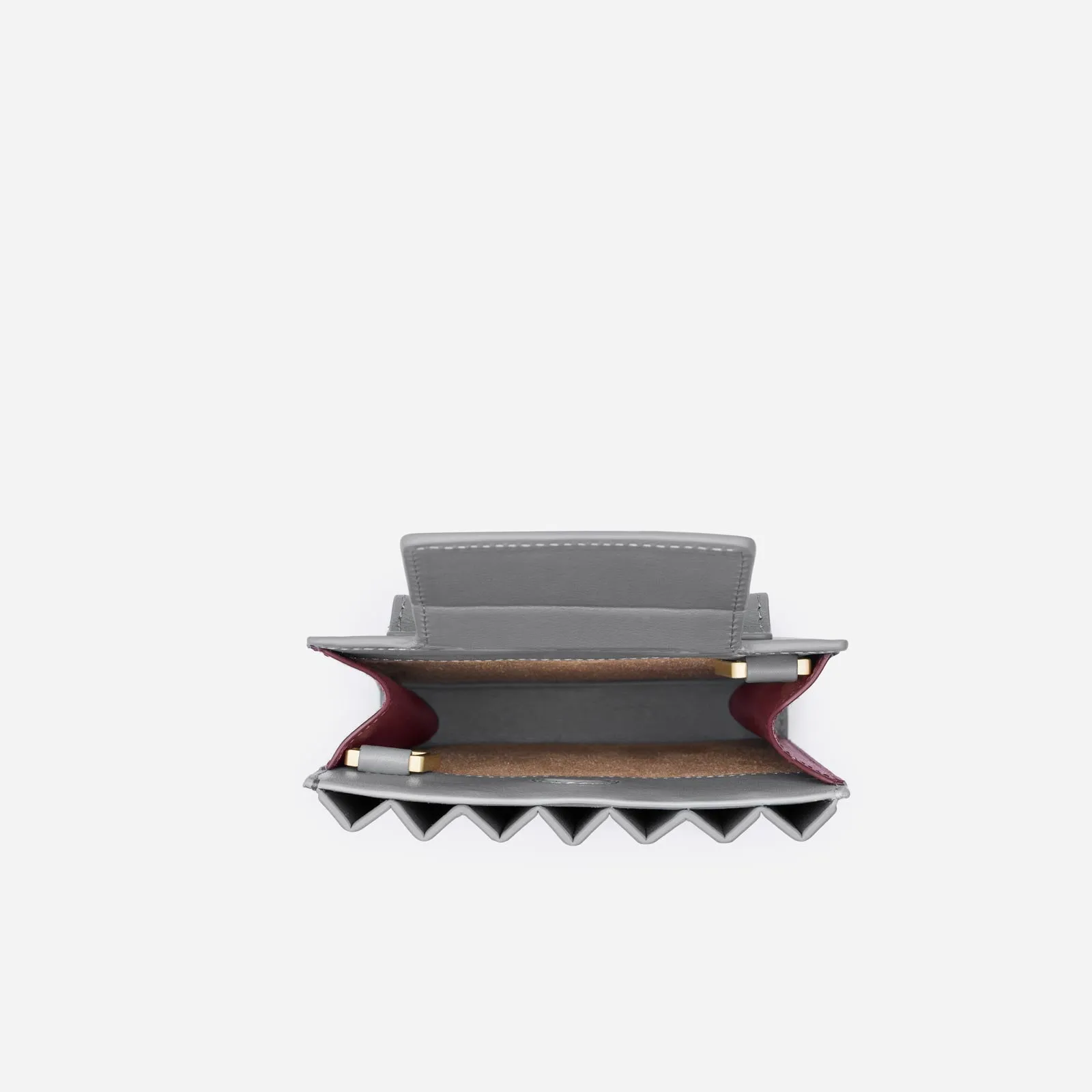 Pleated Tool Bag - Gray