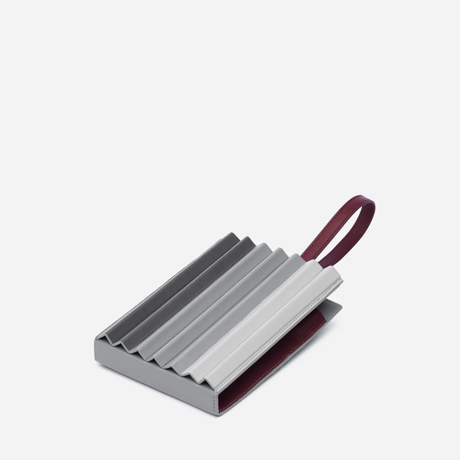 Pleated Tool Bag - Gray