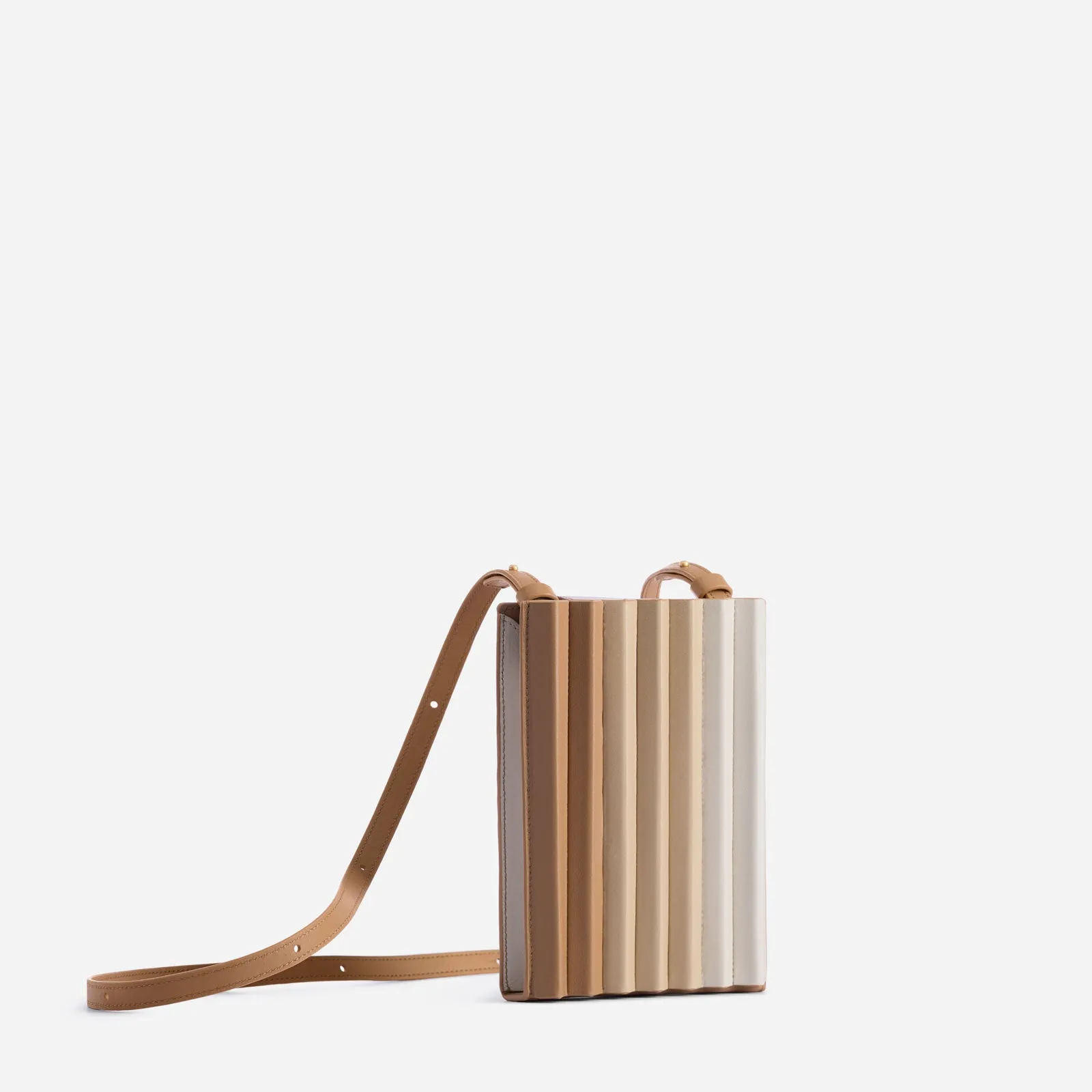 Pleated Tool Bag - Milky