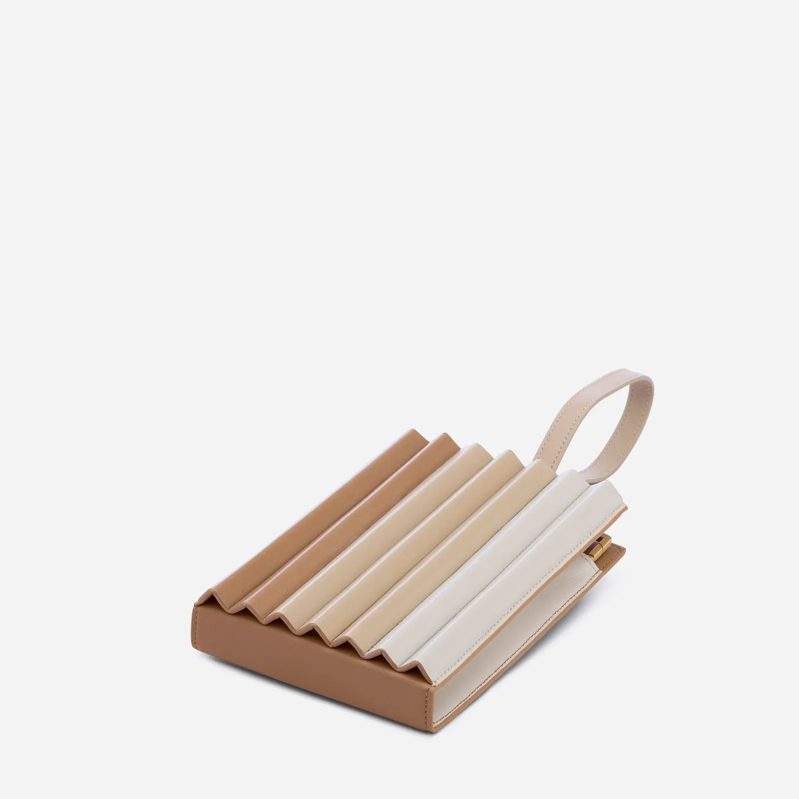 Pleated Tool Bag - Milky