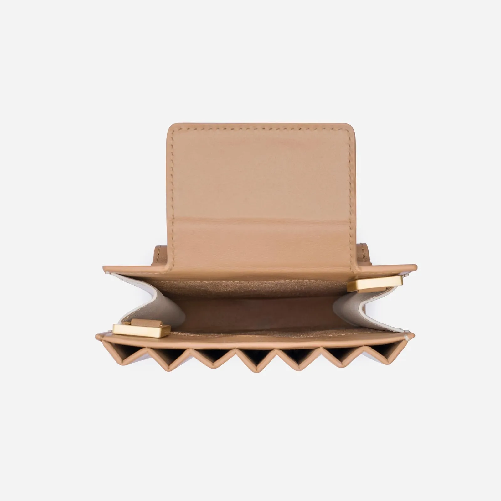 Pleated Tool Bag - Milky