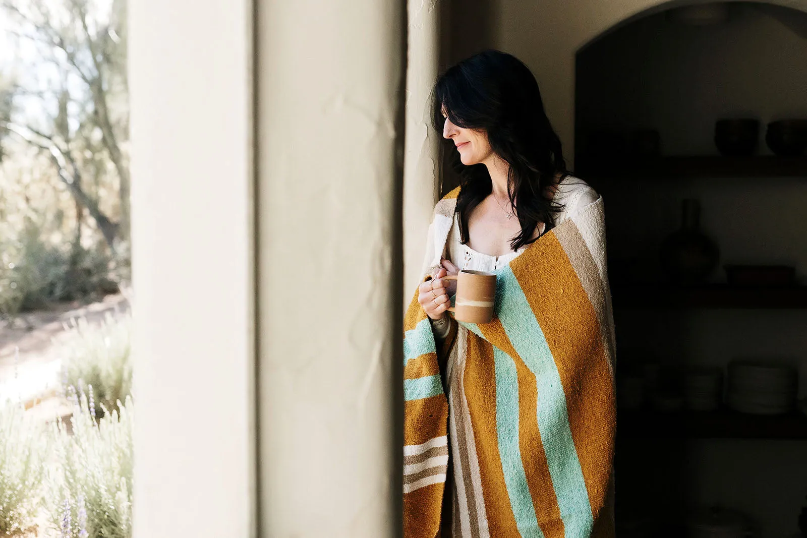 Poppy // Handwoven Blanket