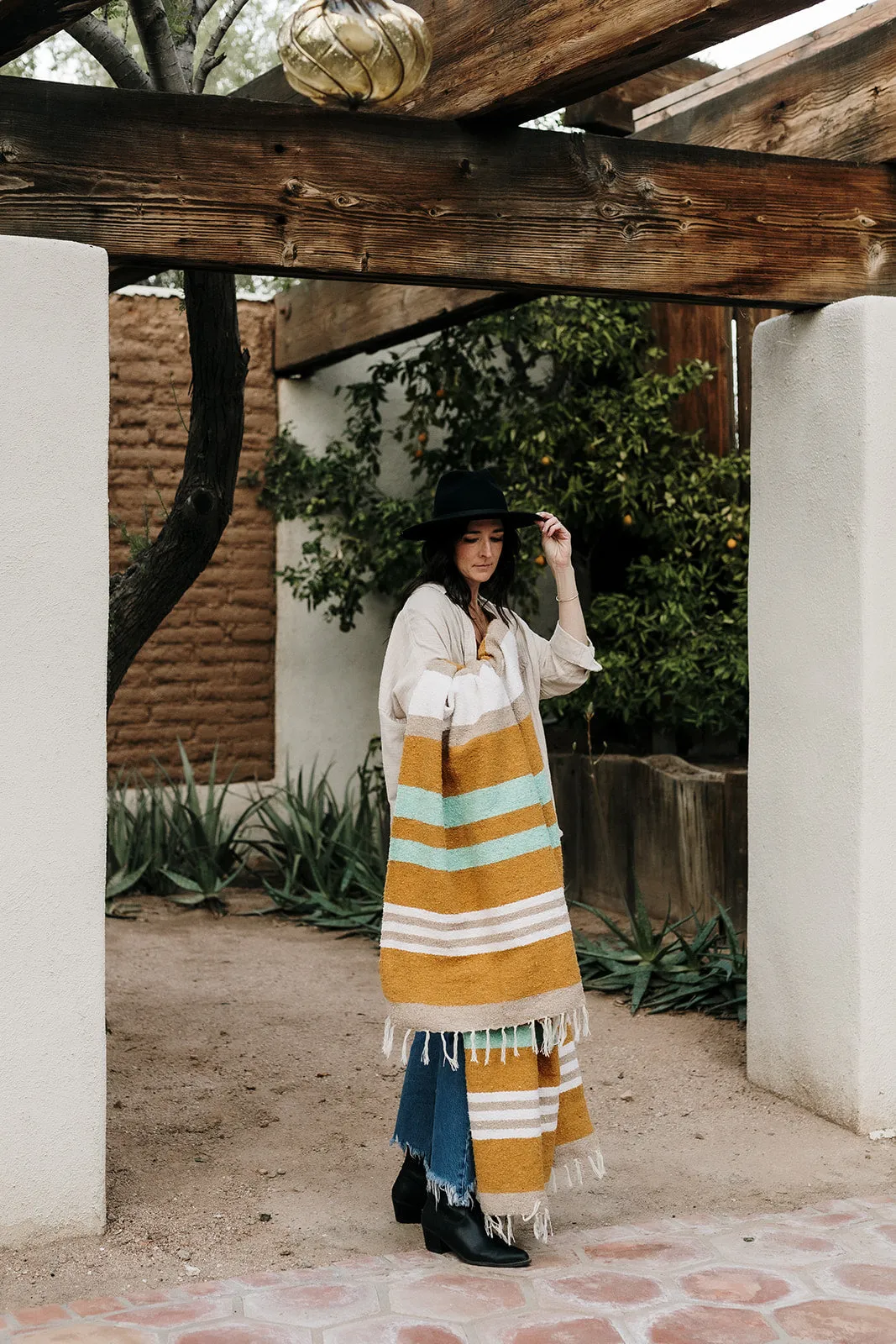 Poppy // Handwoven Blanket