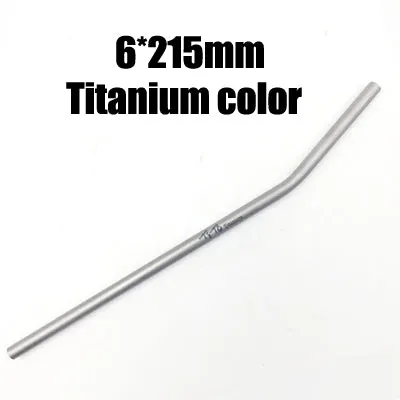 Portable Straight And Bend Titanium Drinking Straws For Camping Kitchen Outdoor