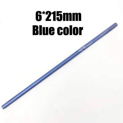 Portable Straight And Bend Titanium Drinking Straws For Camping Kitchen Outdoor