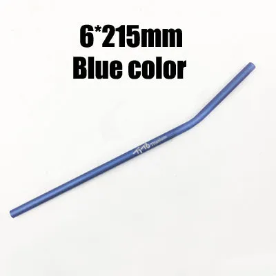Portable Straight And Bend Titanium Drinking Straws For Camping Kitchen Outdoor