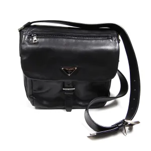 Prada Black Leather Crossbody Bag