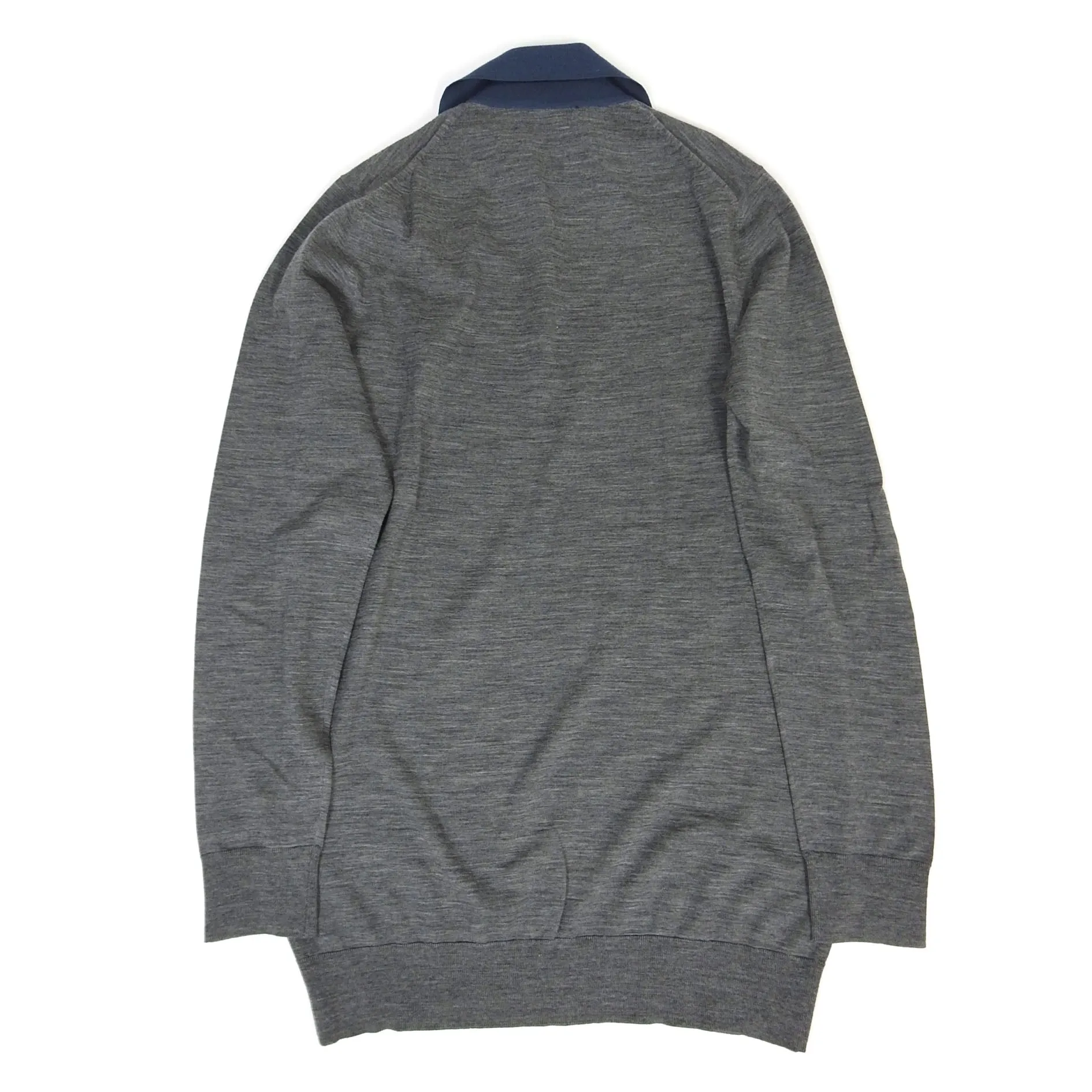 Prada Wool Longsleeve Polo Size 48