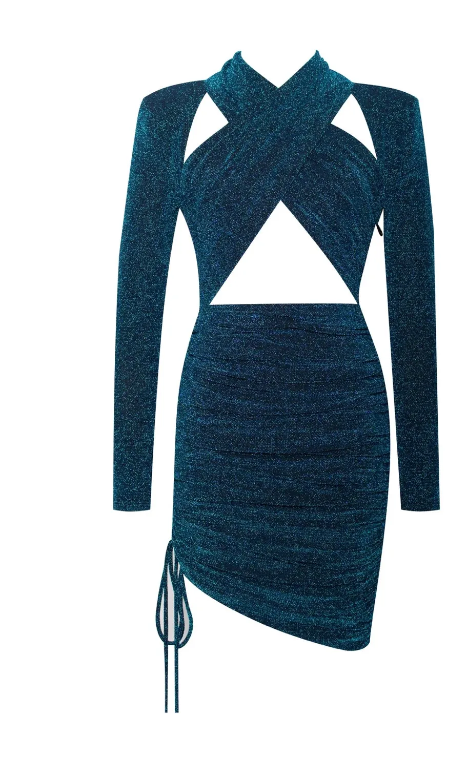 PRE-ORDER Skai Sparkle Dress x Cobalt