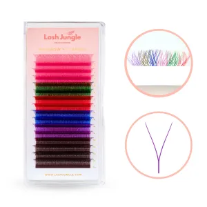 Premium Rainbow YY Lashes