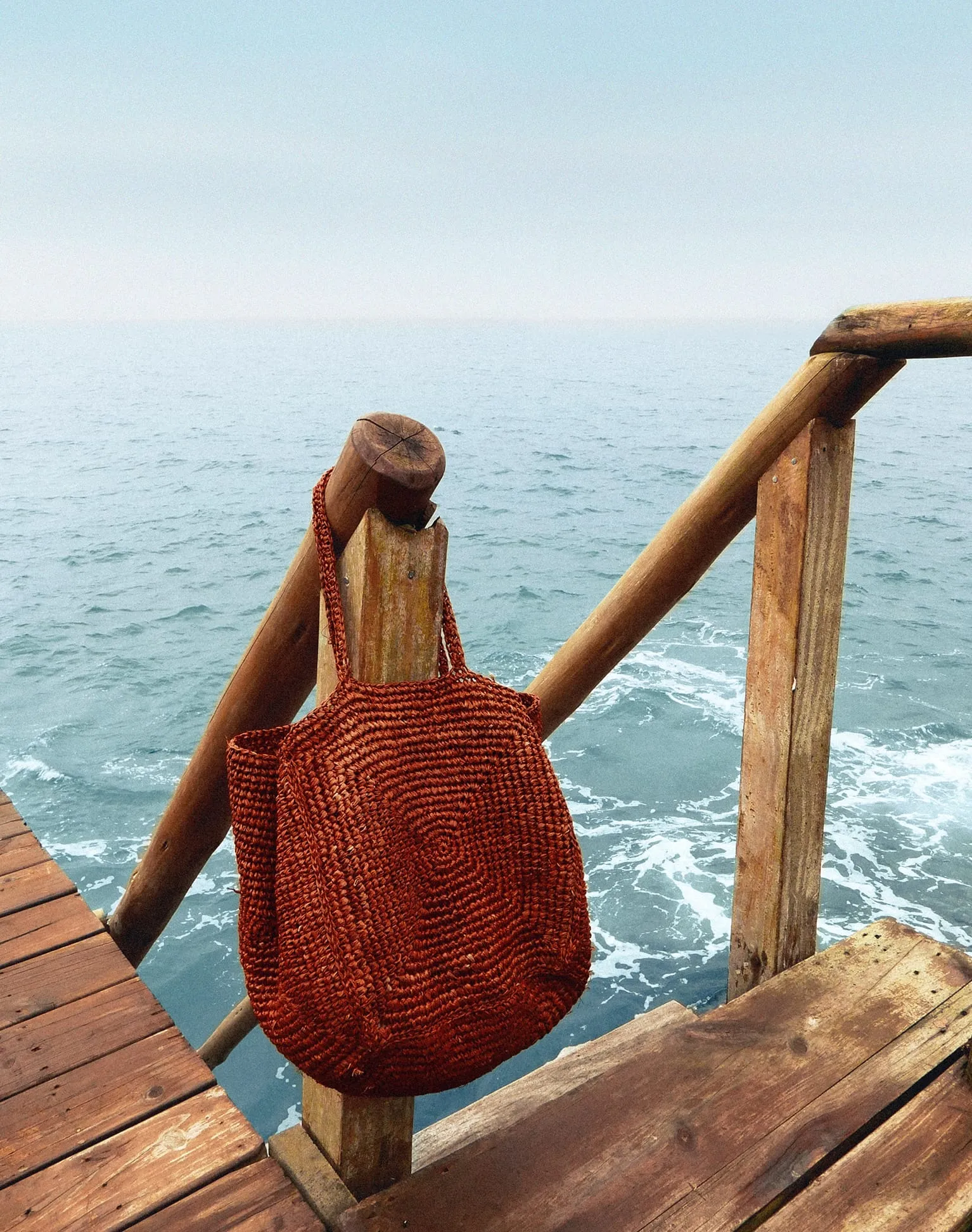 Pyramid Bag - Brown