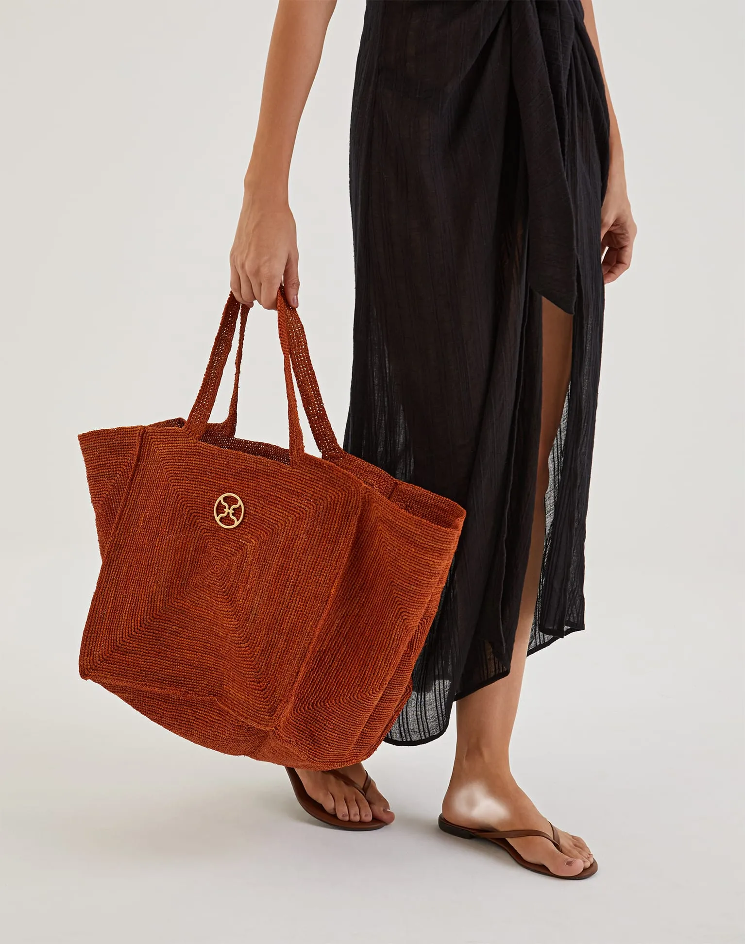 Pyramid Bag - Brown