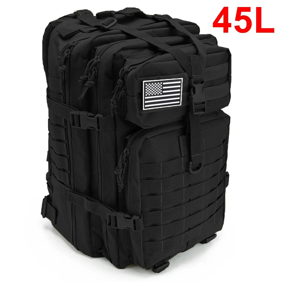 QT&QY Tactical 30/45L Backpack for Hiking and Outdoor Adventures