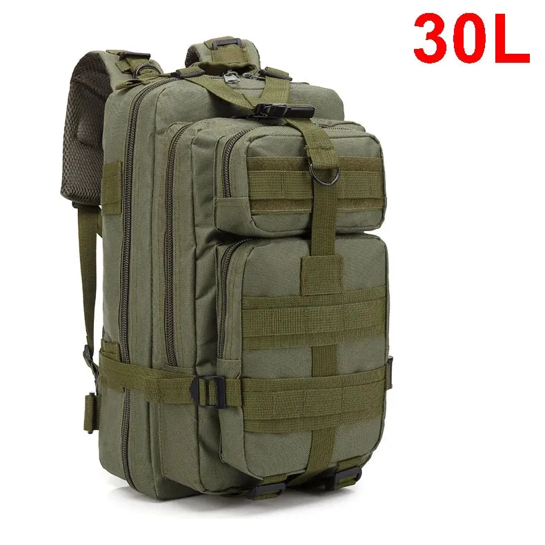 QT&QY Tactical 30/45L Backpack for Hiking and Outdoor Adventures