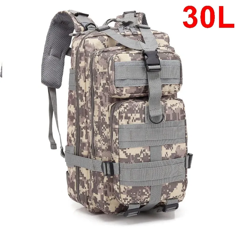 QT&QY Tactical 30/45L Backpack for Hiking and Outdoor Adventures