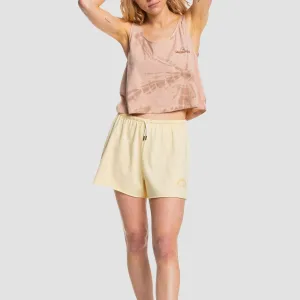 Quiksilver Beach Generation Shorts Pastel Yellow - Womens