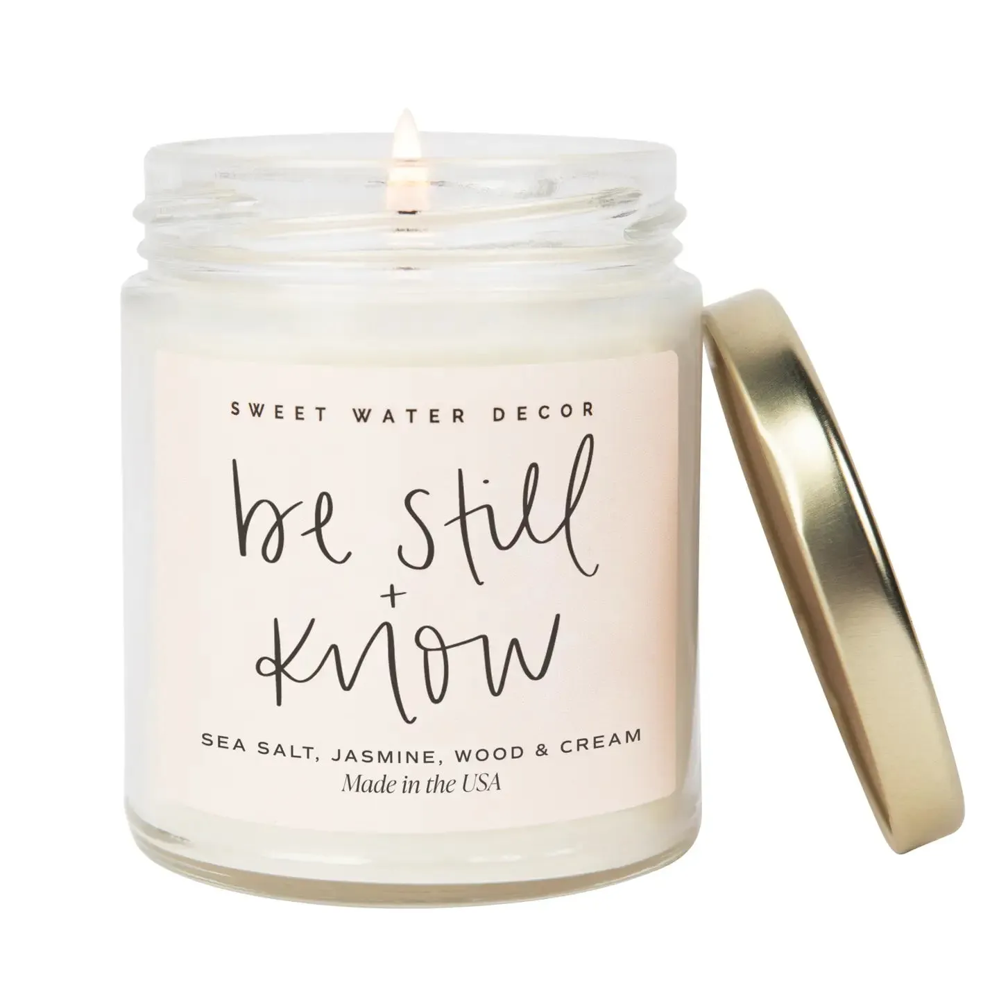 "Be Still and Know" Soy Candle