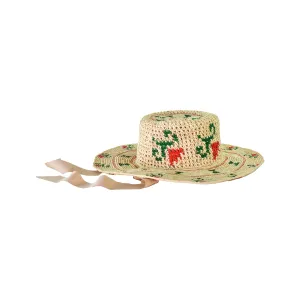 "Flowers" Hippie Long Brim Crochet