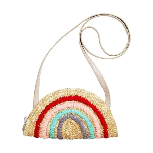 Rainbow Straw Bag