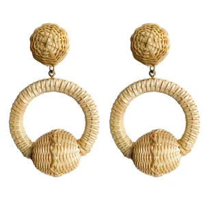 RATTAN HOOP LALA- Natural