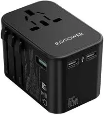 Ravpower RP-PC1034 PD PIONEER 65W 3-Port Travel Charger