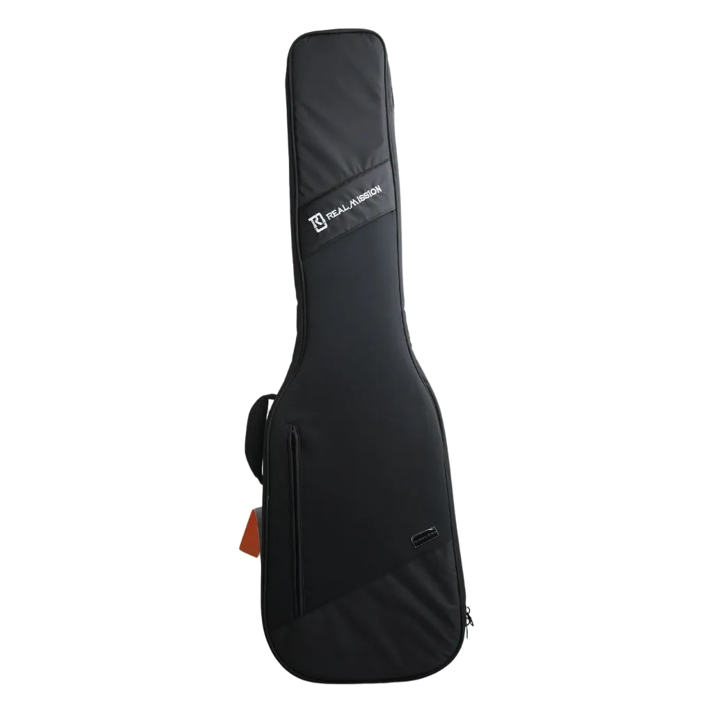 Real Mission Bass Gigbag - Nameless Brand Logo - Black