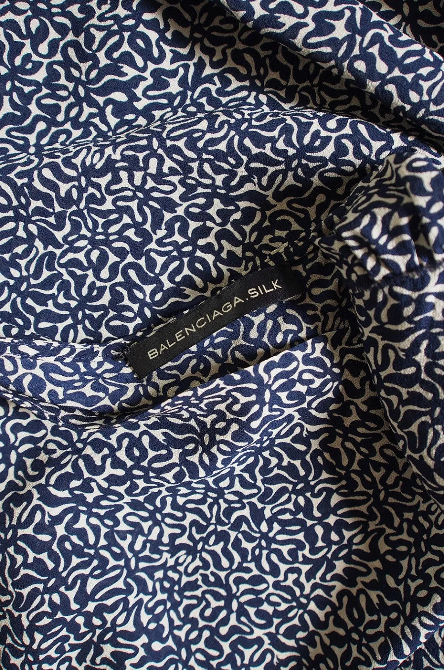 Recent Balenciaga Silk Stretch Dress