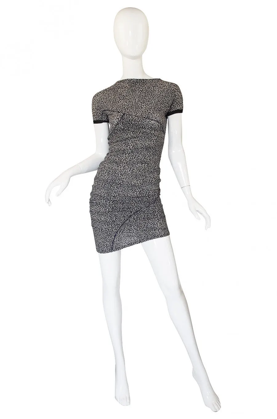 Recent Balenciaga Silk Stretch Dress