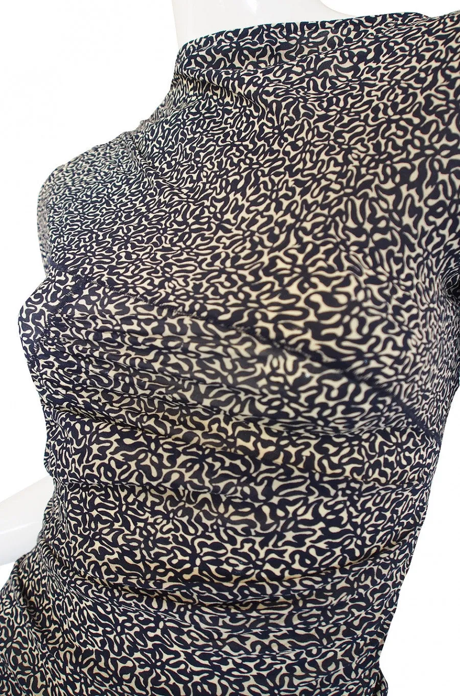 Recent Balenciaga Silk Stretch Dress