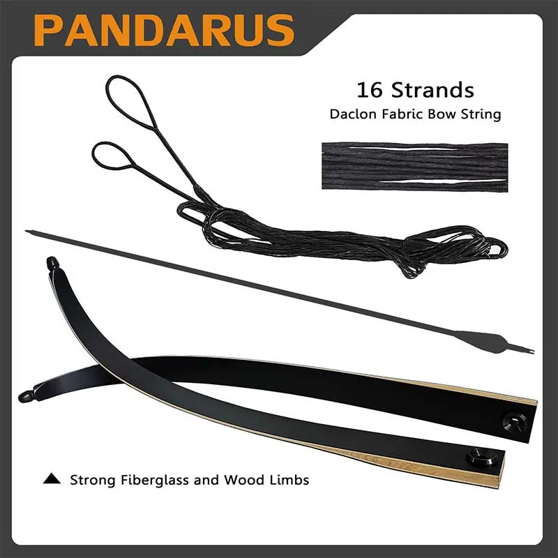 Recurve Bow Archery Kit Takedown Bow Hunting