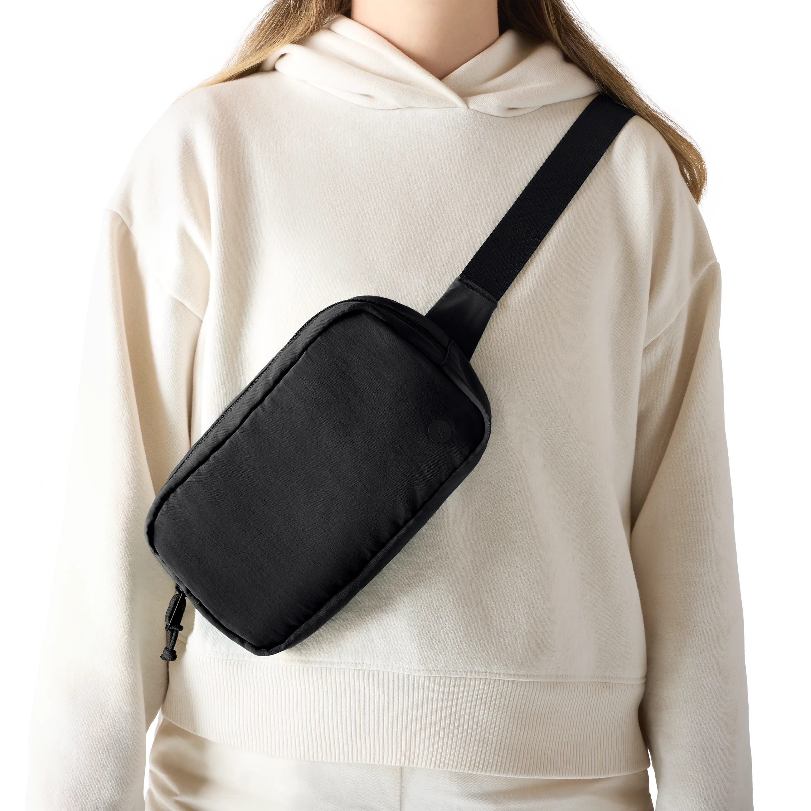 Recycled Belt Bag - True Black