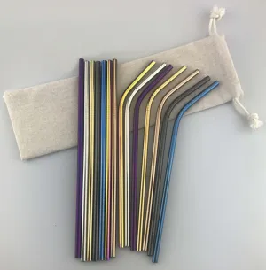 Reusable Stainless Steel Straw-6mm(SDW-107D)