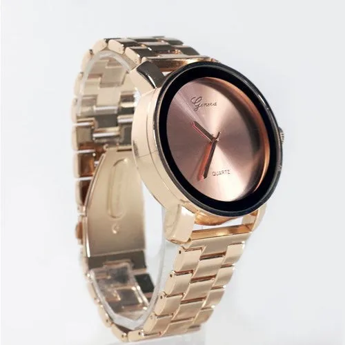 Rose Gold Designer Watch