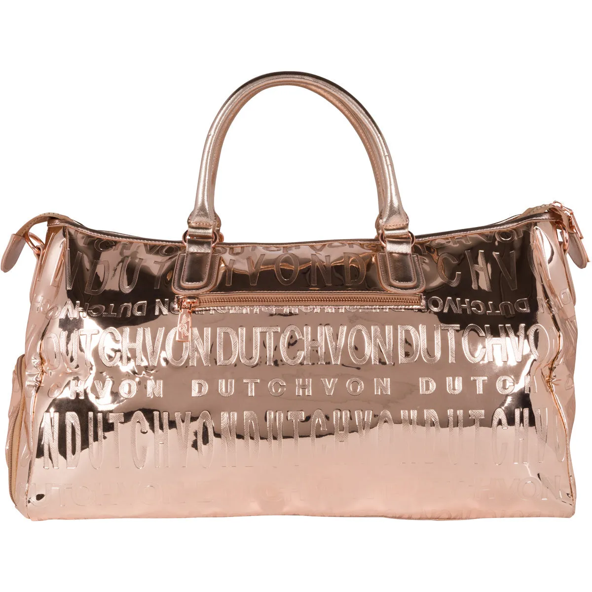 Rose Gold Overnight Gym Bag