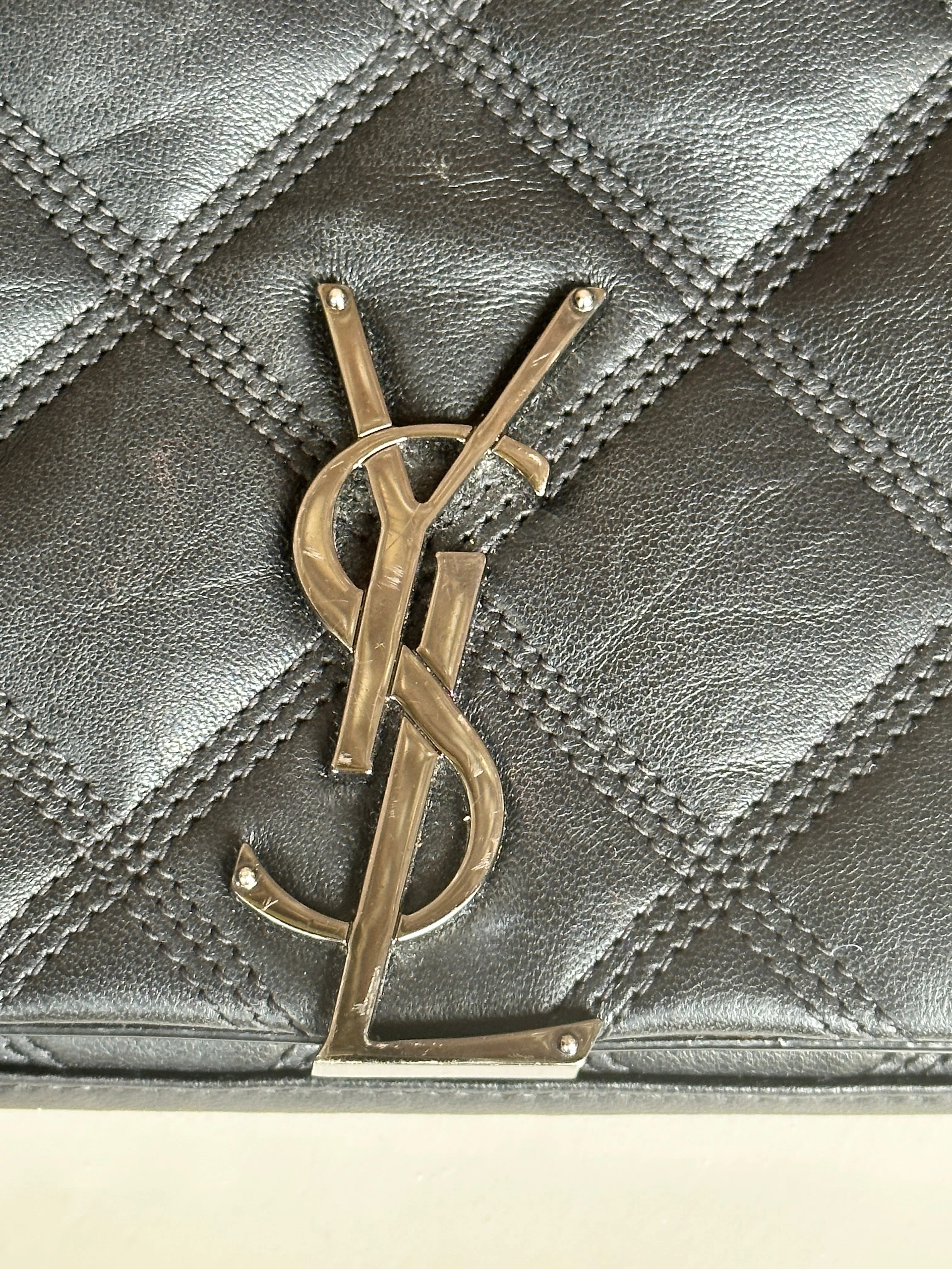 SAINT LAURENT 2021 Becky Wallet On Chain