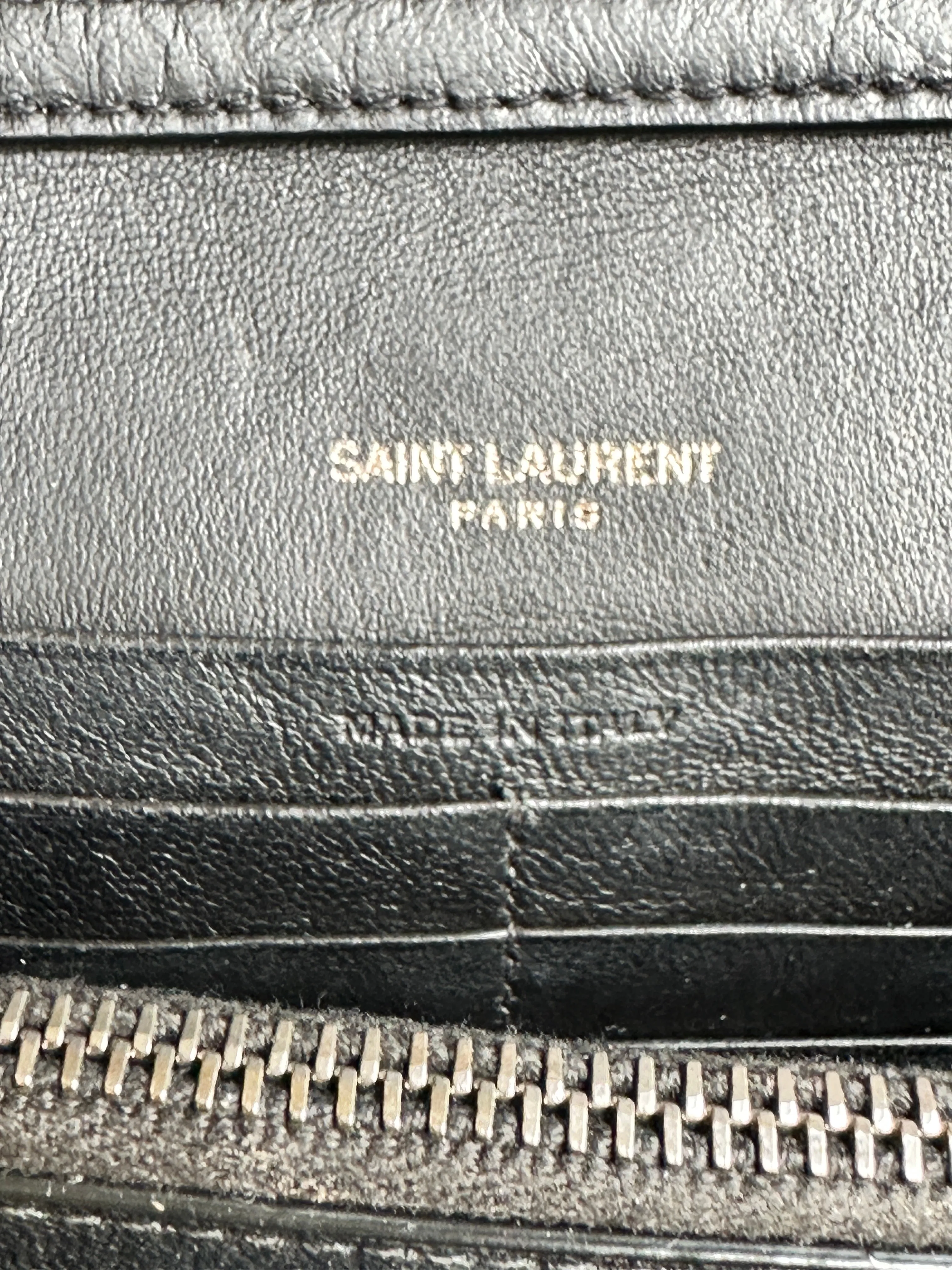 SAINT LAURENT 2021 Becky Wallet On Chain