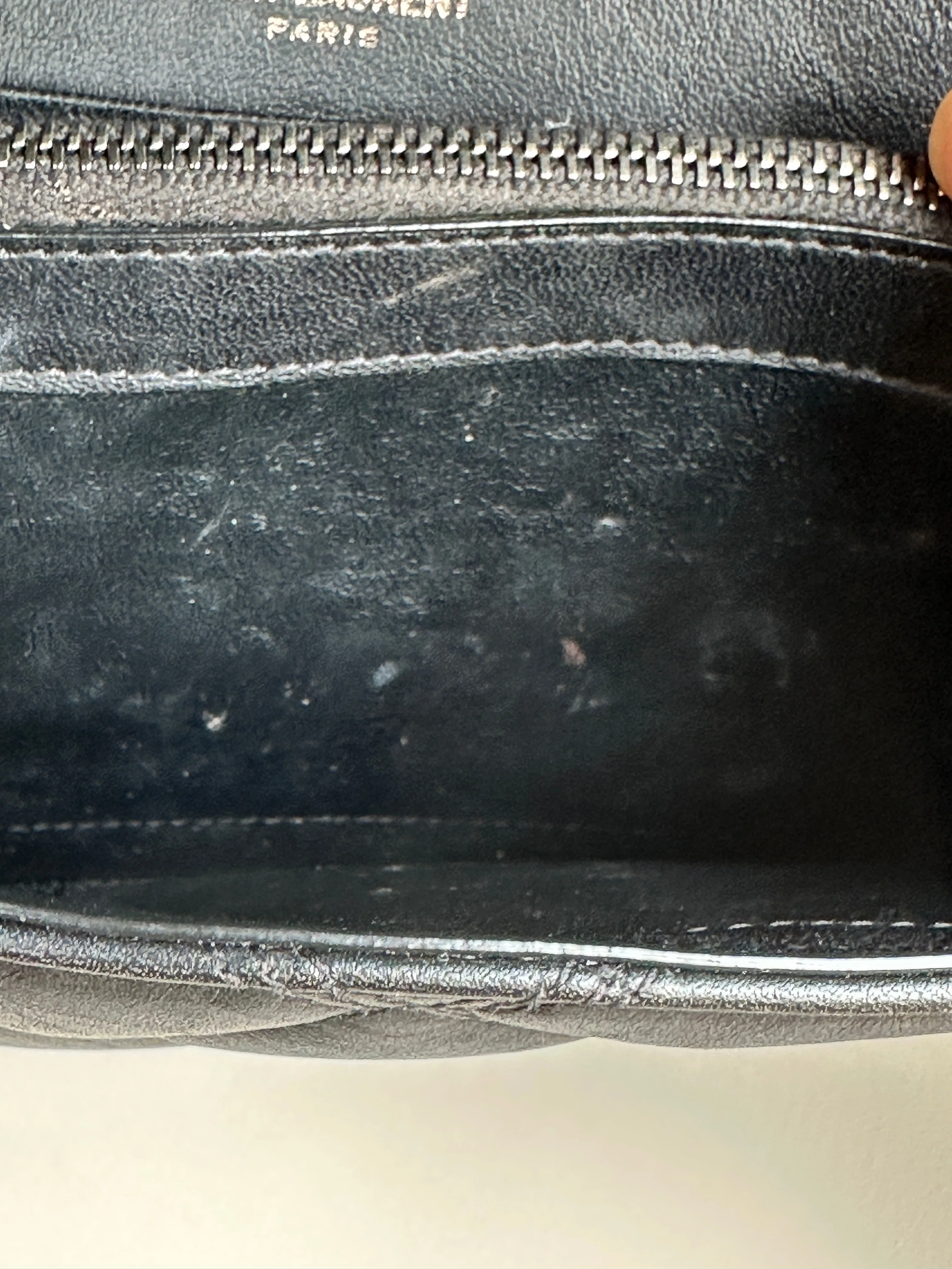 SAINT LAURENT 2021 Becky Wallet On Chain