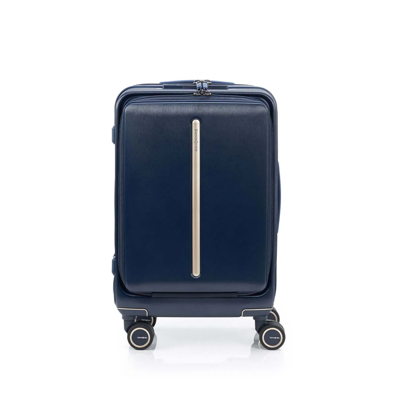 Samsonite Beamix 55cm Front Pocket Suitcase Navy