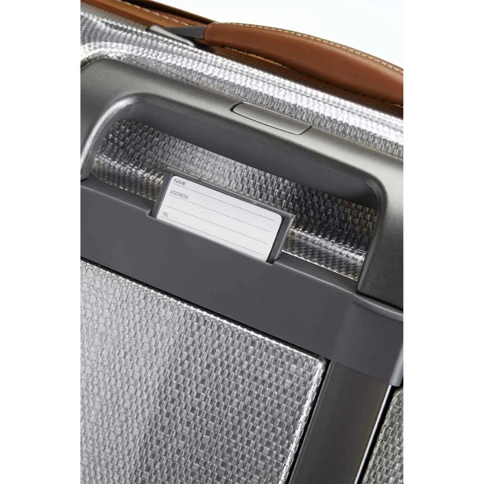 Samsonite Lite-Cube Deluxe 55cm Suitcase Aluminium