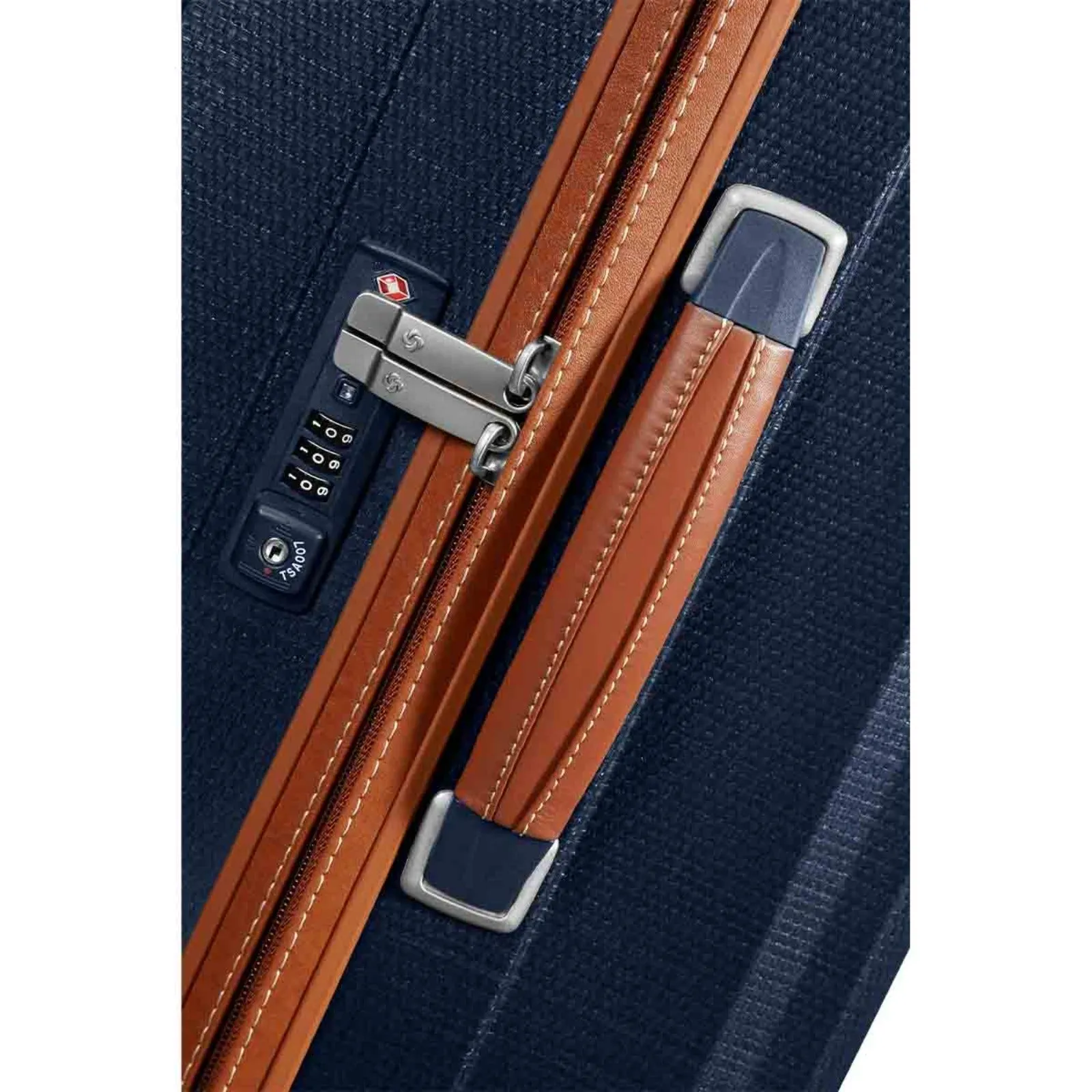 Samsonite Lite-Cube Deluxe 82cm Suitcase Midnight Blue