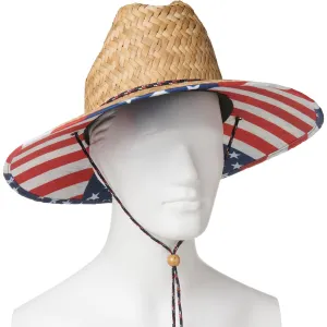 San Diego Hat Company Lifeguard Straw Hat - UPF 50 